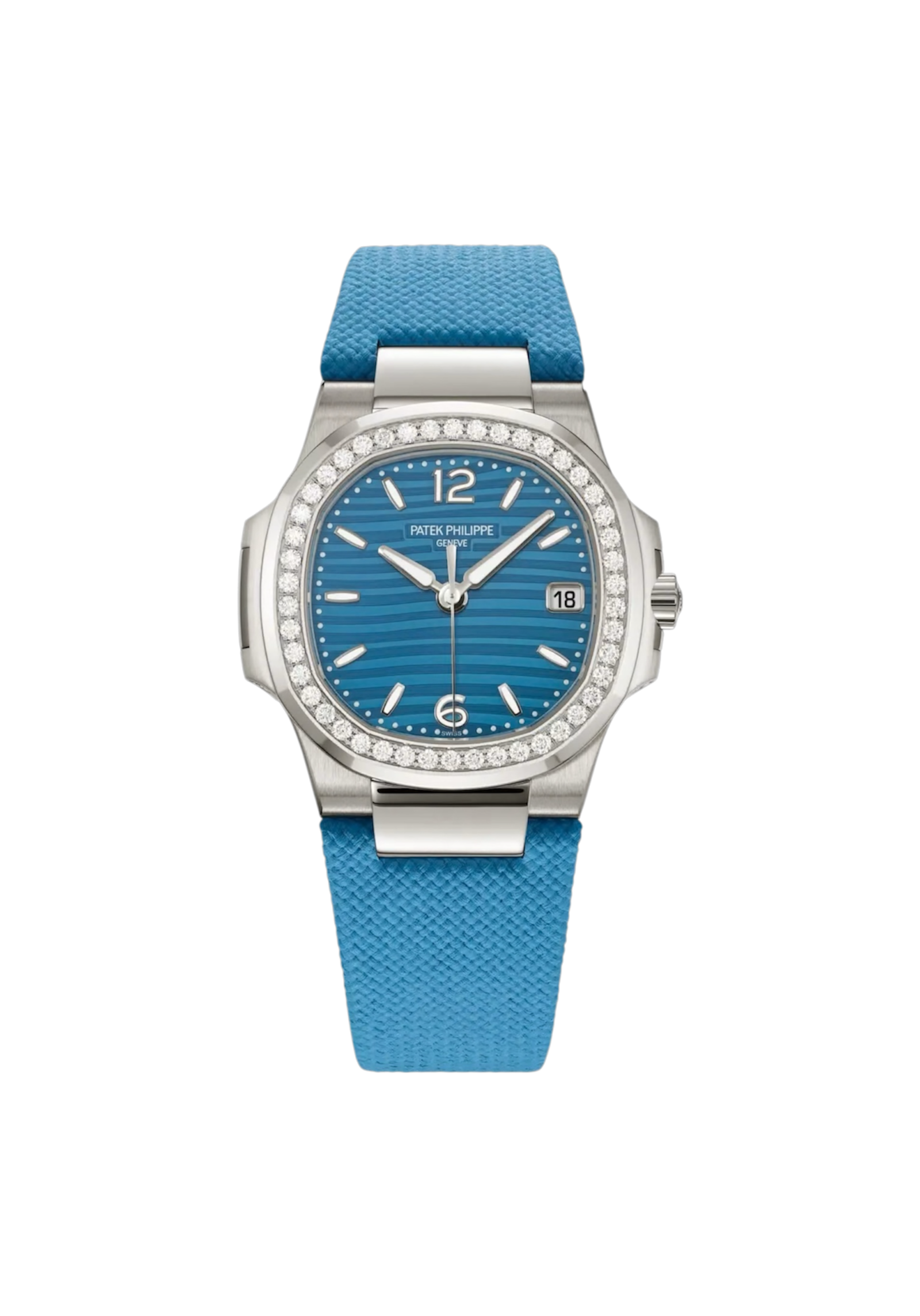 Patek Philippe Nautilus - Date - Central Seconds - Blue